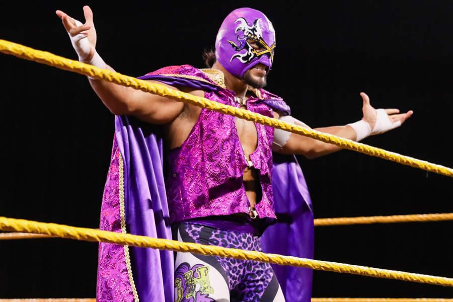 El Hijo del Fantasma tuvo su segunda aparición en NXT. (WWE)