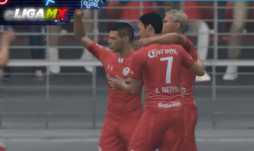 Las celebraciones del Diablo. (FIFA)