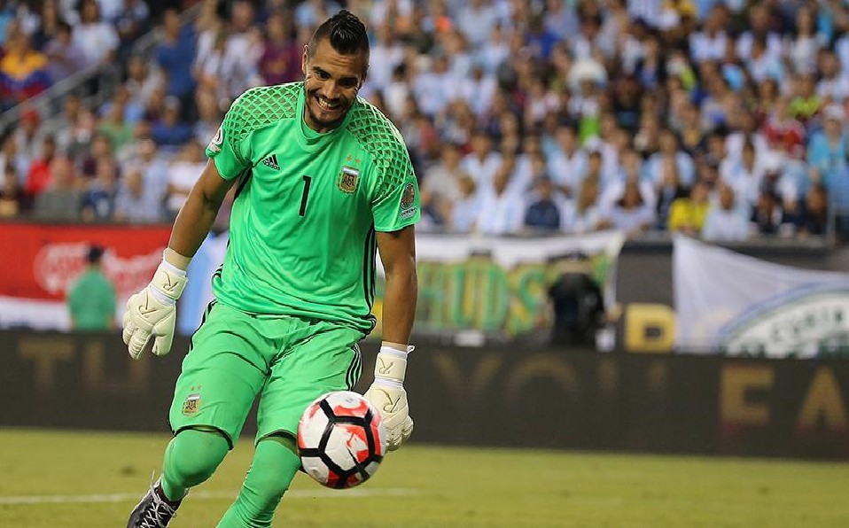 Romero es el portero suplente de De Gea en el United. (AFP)