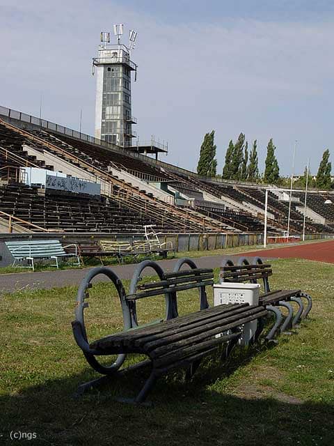 El Estadio SKRA, que se encuentra en Varsovia, fue utilizado en la década de los años sesentas.