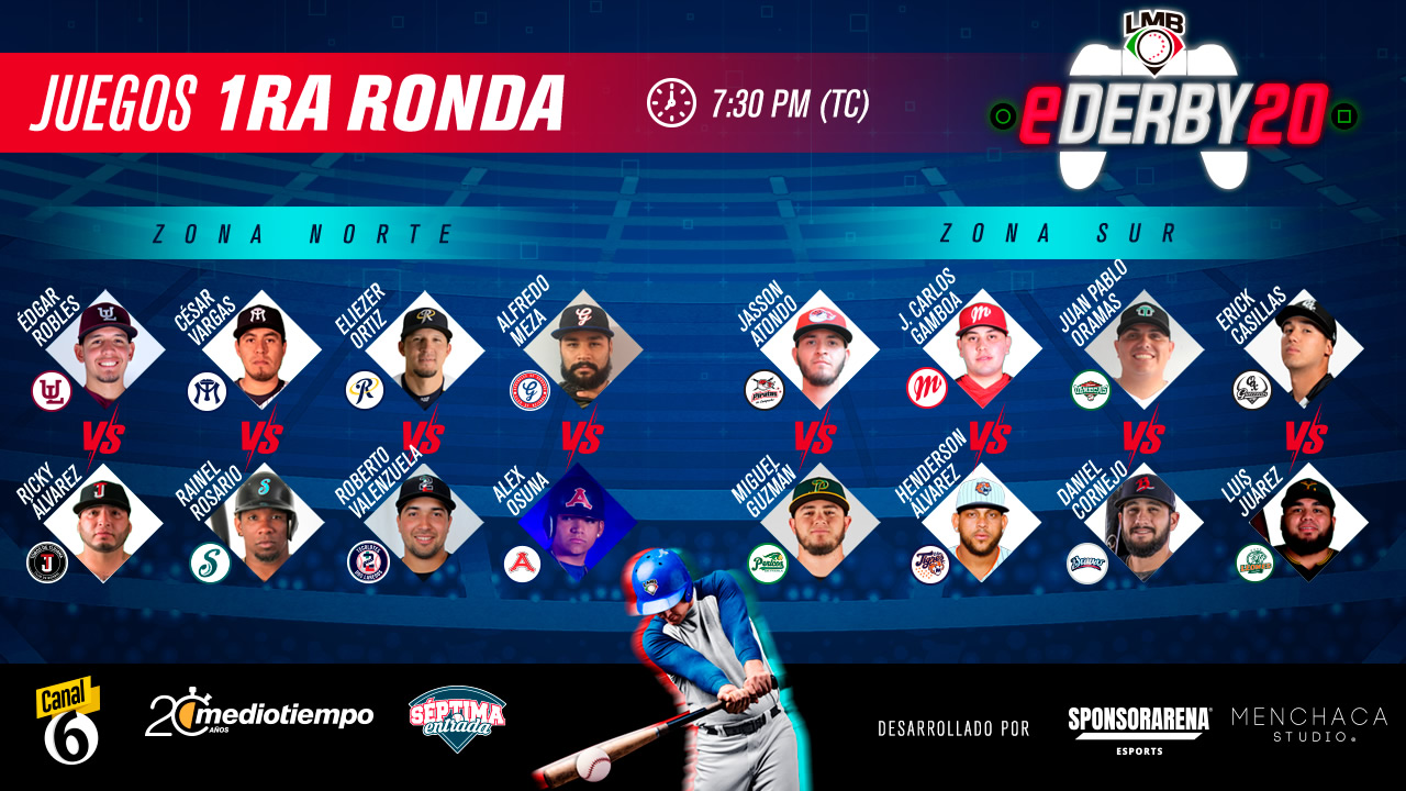 Juegos primera ronda eDerby LMB 2020