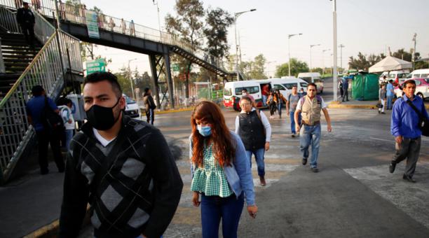 Ciudadanos de la capital de México.