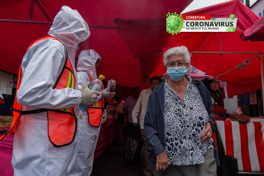 Los famosos tianguis han sido un punto de infección en Iztapalapa. FOTO: Notimex.