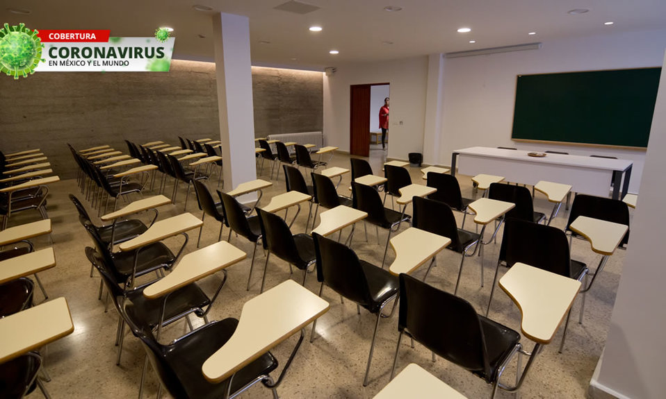 Los colegios en España estarán a la mitad de su capacidad tras la pademia.