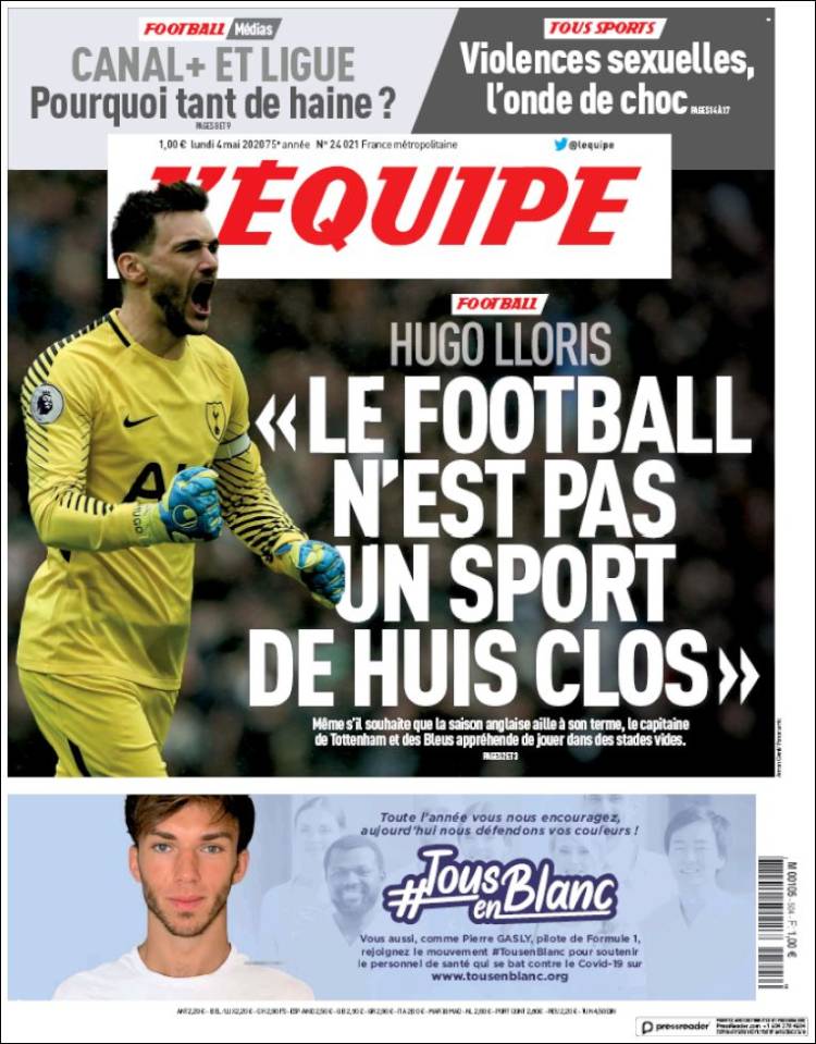 Diario L’Equipe, Francia