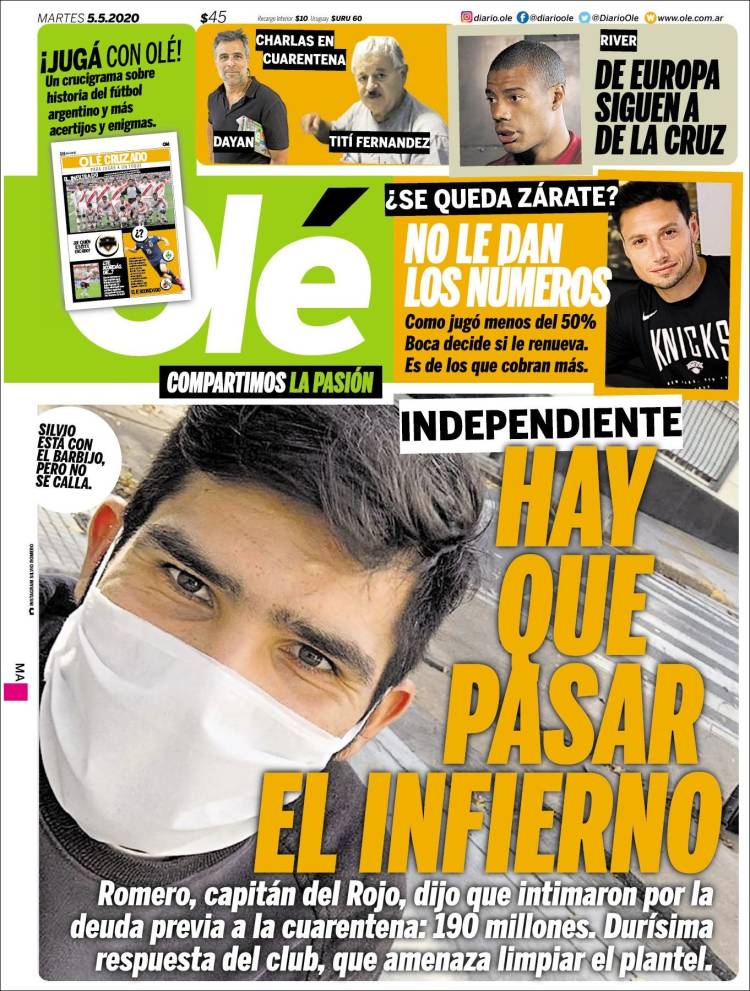 Diario Olé, Argentina