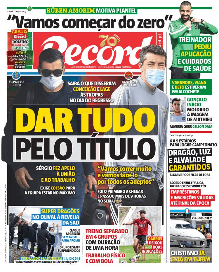 Diario Record, Portugal