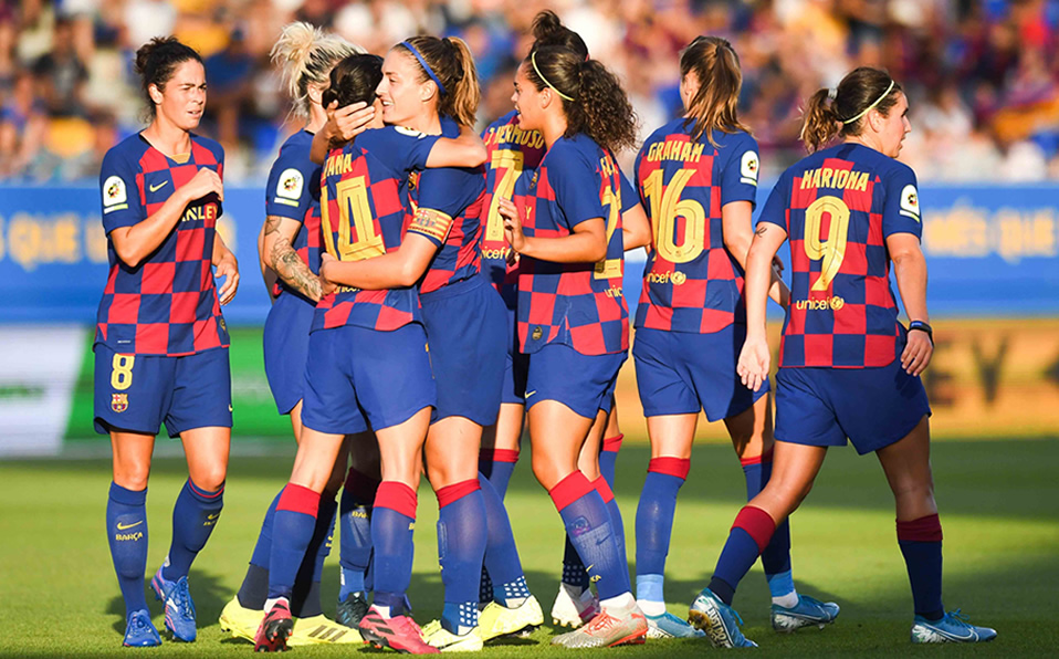 El Barcelona Femení será declarado campeón del torneo (Twitter @FCBfemeni)