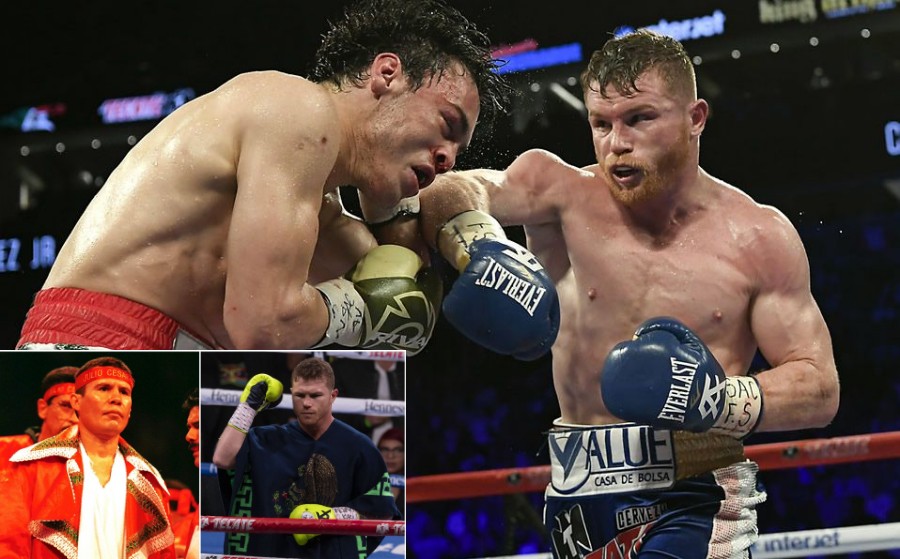 El Canelo se llevó la victoria de forma contundente hace tres años.
