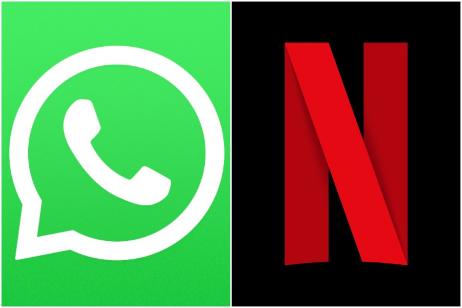 Una prueba del contenido de Netflix en WhatsApp.