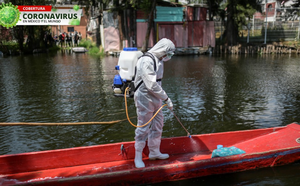 Así la situación de las entidades en México con respecto al coronavirus. Foto: AFP