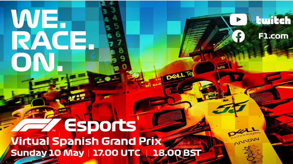 El GP de España Virtual enfrentará a futbolistas y pilotos.