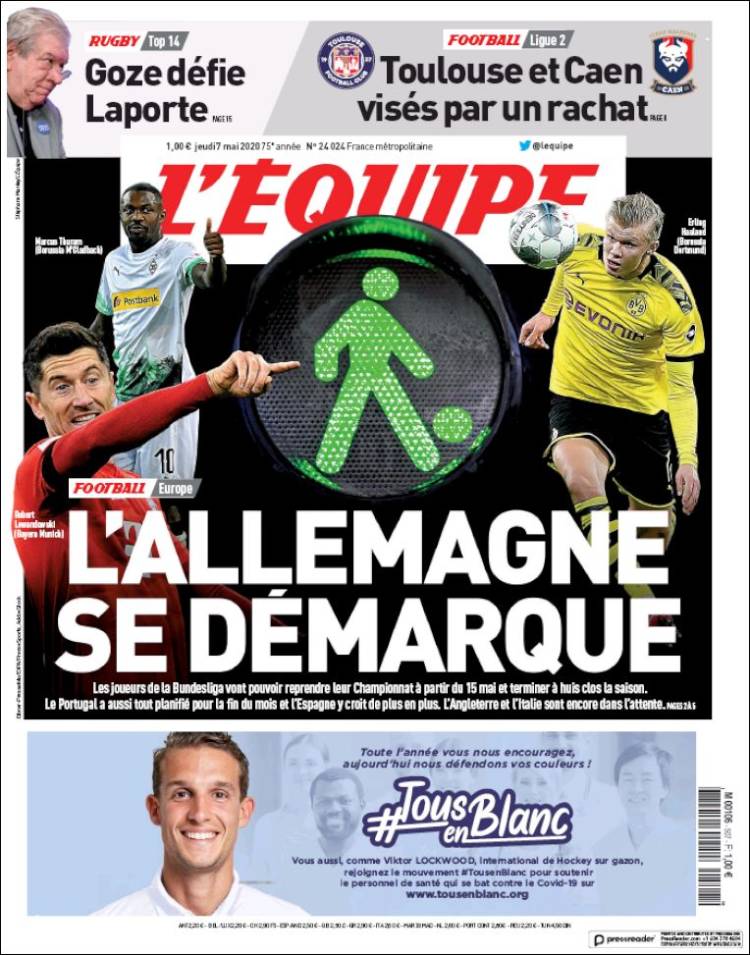 L'Equipe. (Francia)