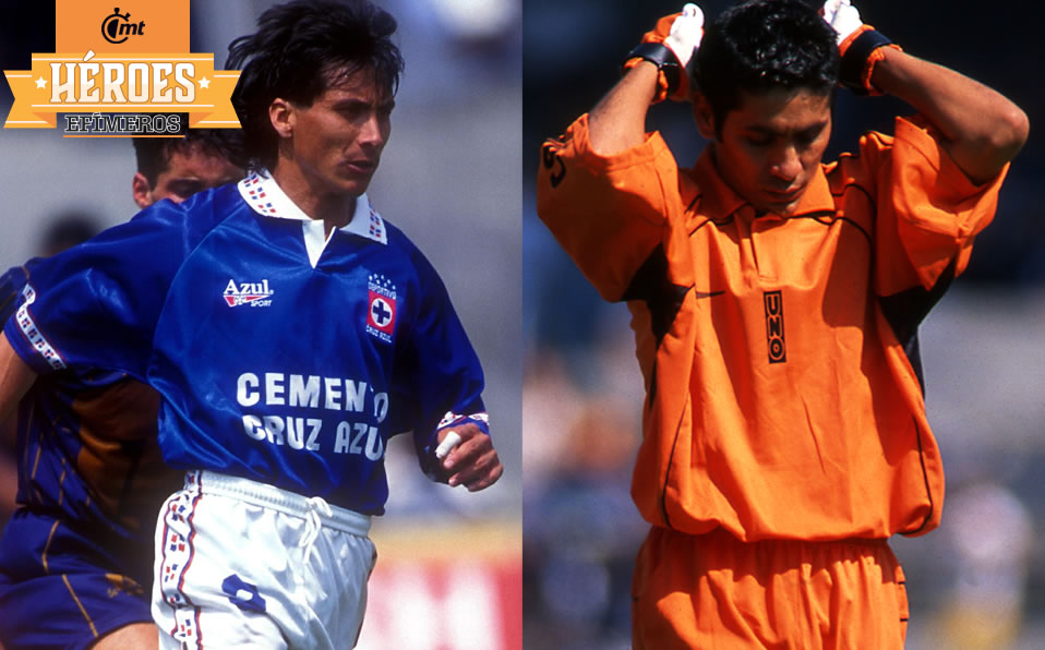 Lupillo Castañeda y Jorge Campos protagonizan esta historia de 1995. (Mexsport)