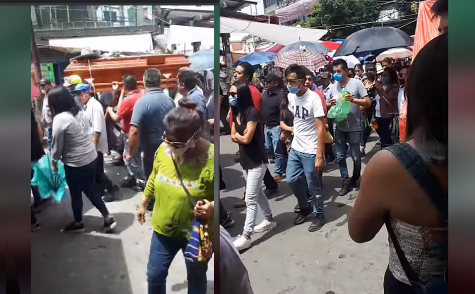 El video fue publicado en Facebook causando la molestia de varios usuarios.
