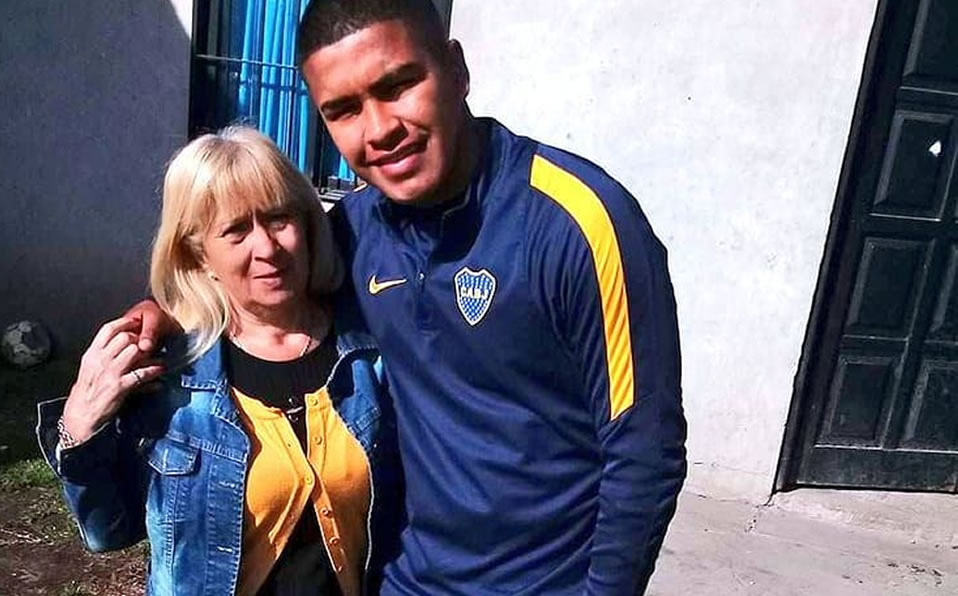 El joven de las inferiores de Boca. (Instagram)
