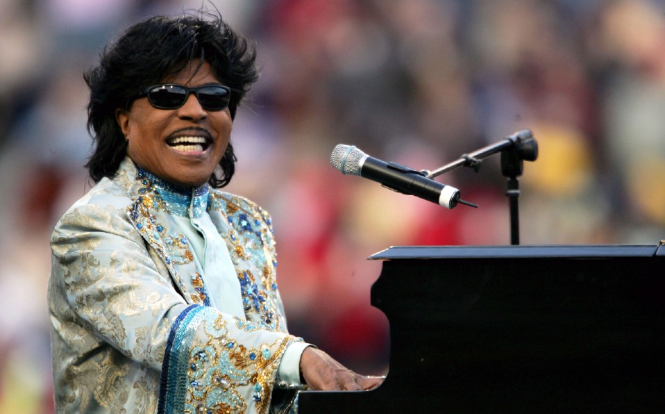 Little Richard, uno de los grandes del rock and roll. Foto: AFP