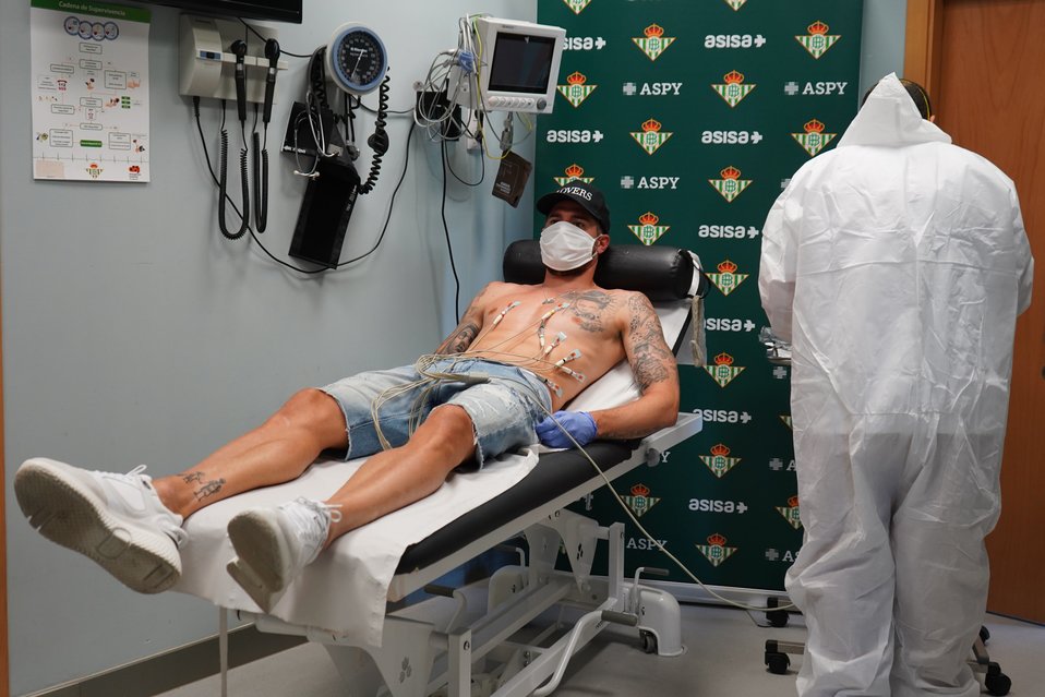 El plantel del Betis fue sometido a pruebas de covid-19. (Foto: @RealBetis)