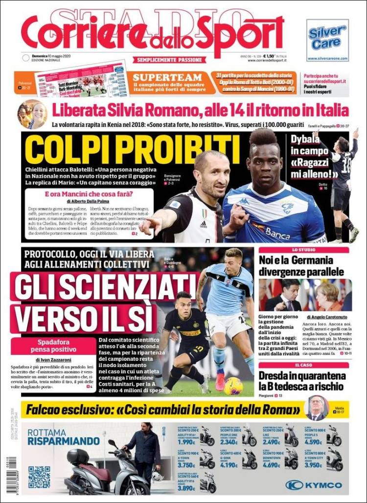Diario Corriere dello Sport, Italia