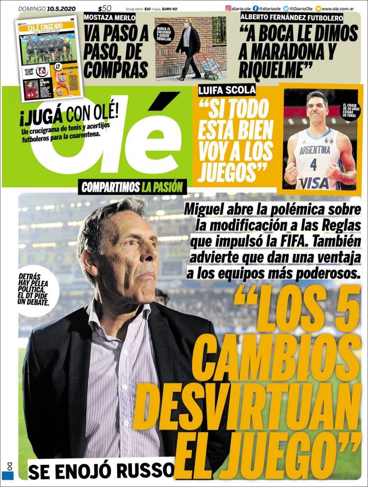 Diario Olé, Argentina