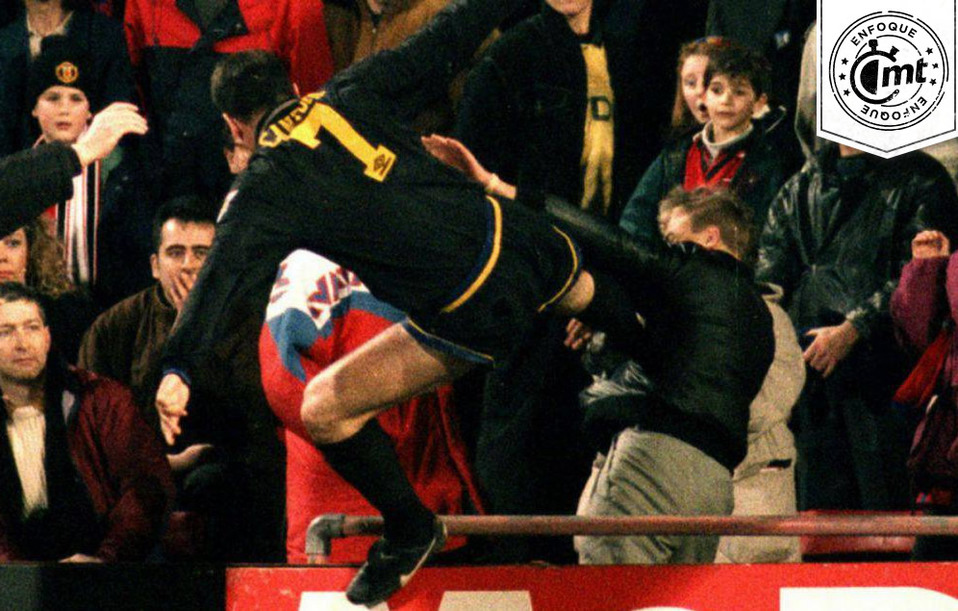 Eric Cantona y la patada voladora a un hooligan, su mayor orgullo