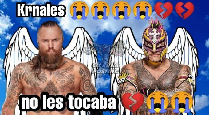 Los dos luchadores fueron lanzados por King Corbin.