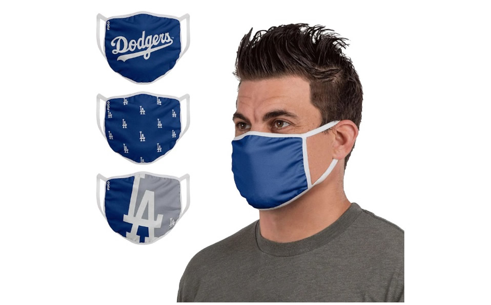 Cubrebocas de Los Angeles Dodgers en MLB Shop
