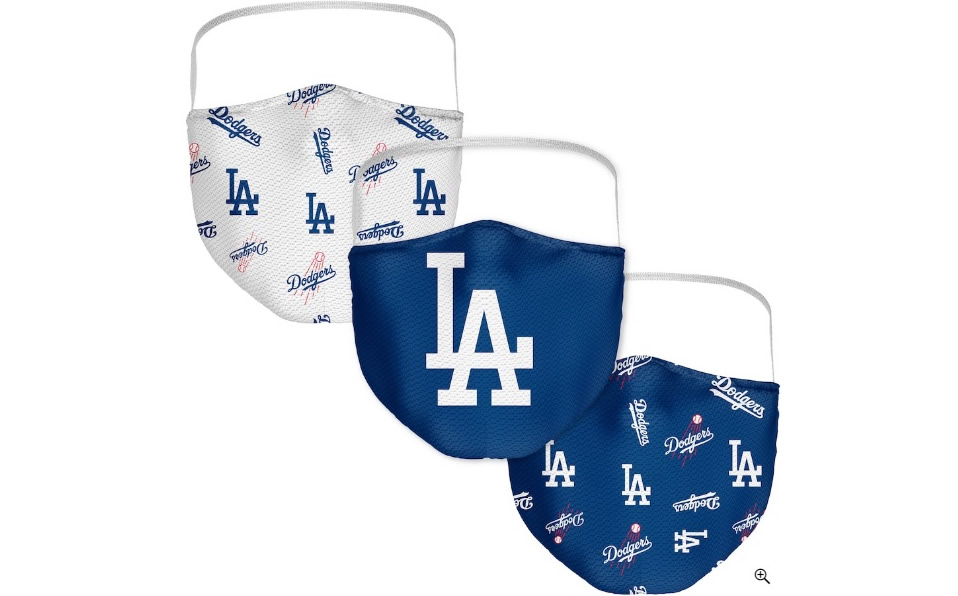 Cubrebocas de Los Angeles Dodgers en MLB Shop