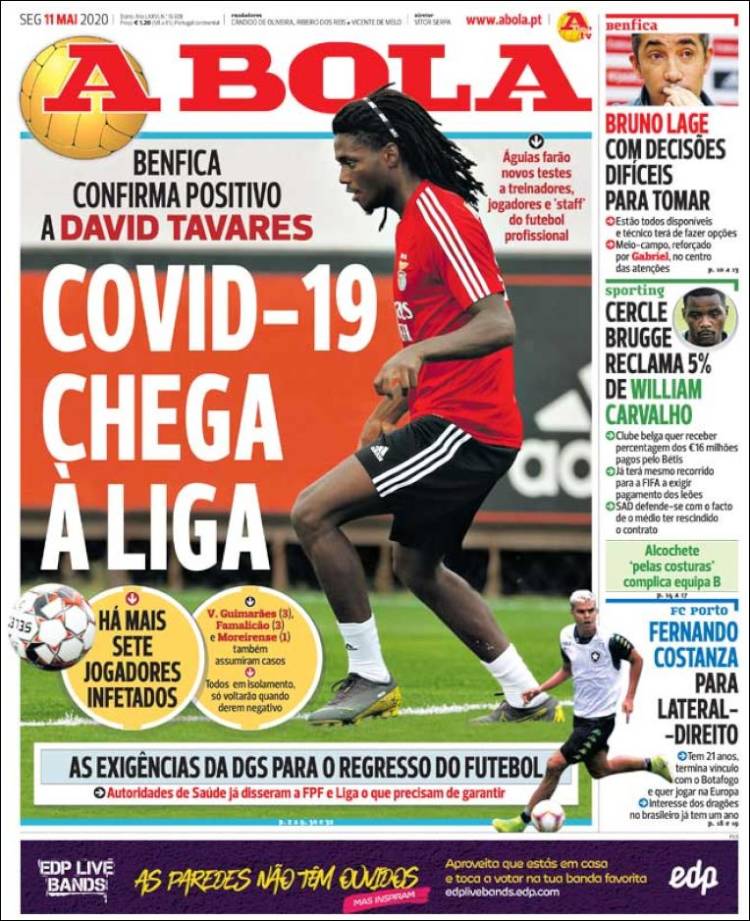 Diario A Bola, Portugal