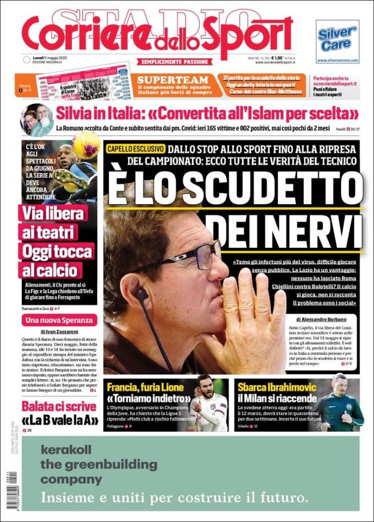 Diario Corriere dello Sport, Italia