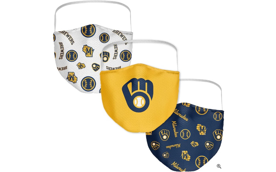 Cubrebocas de los Milwaukee Brewers en MLB Shop