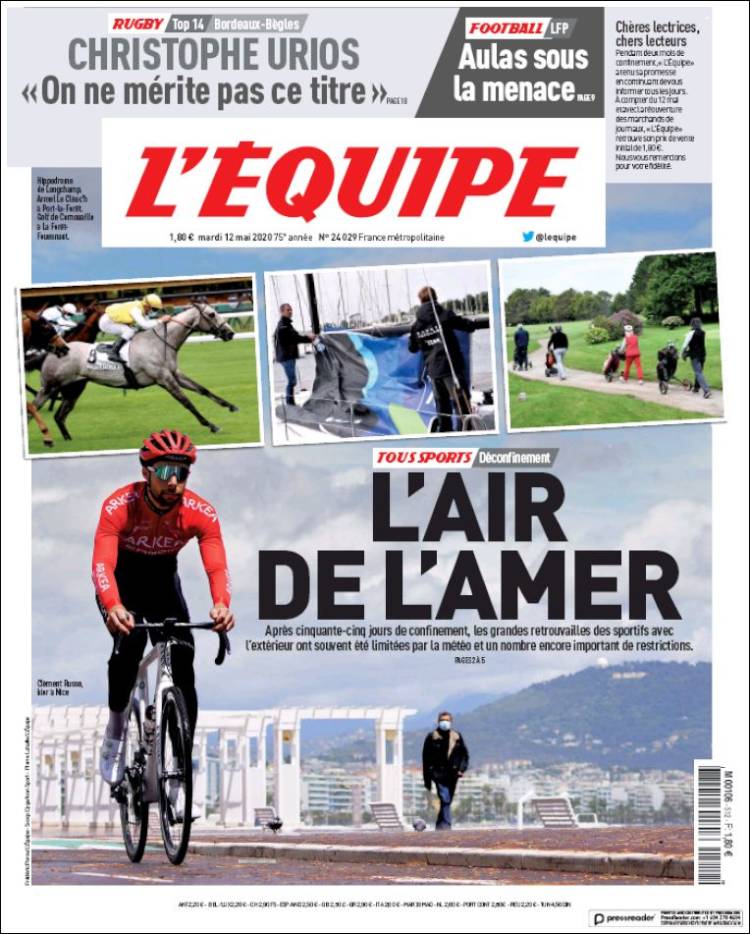 Diario L’Equipe, Francia