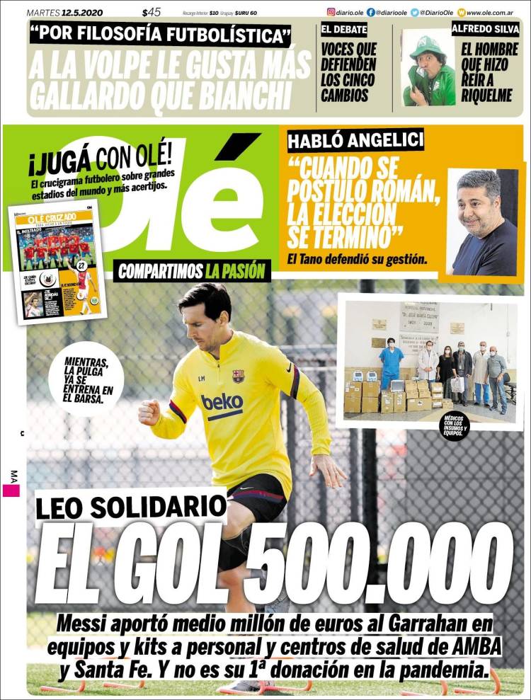 Diario Olé, Argentina
