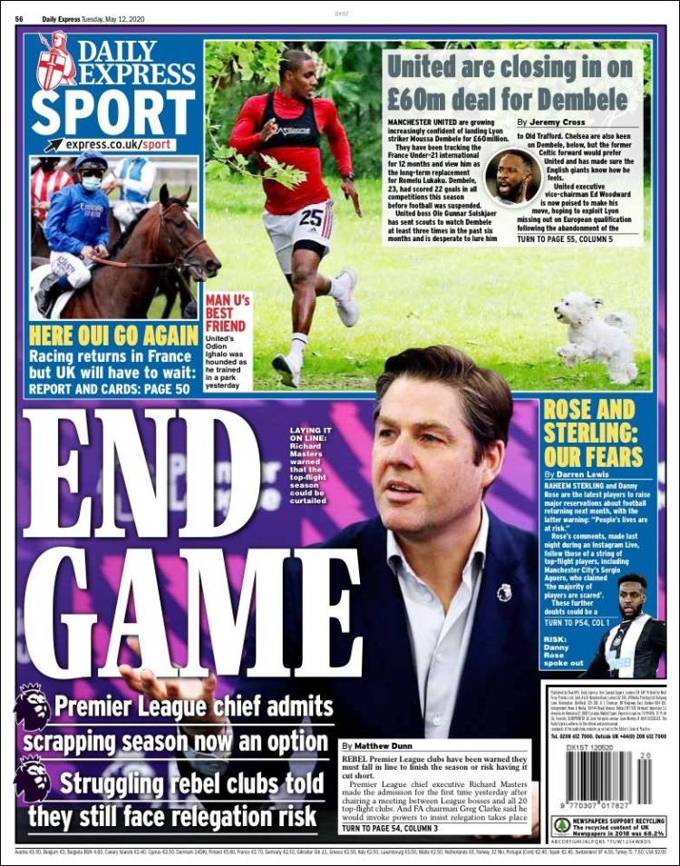Periódico Express Sport, Reino Unido