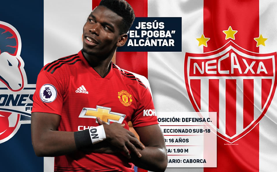 El "Pogba mexicano" se llama Jesús Alcántar y es Seleccionado Sub-18. (@Cimarrones | Footy Renders)