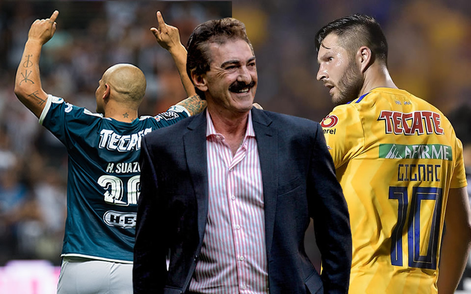 Para Ricardo La Volpe,  Humbuerto Suazo es mejor que Gignac (FOTO: Imago7)