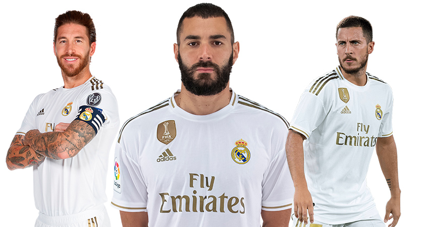 Los jugadores barbones del Real Madrid