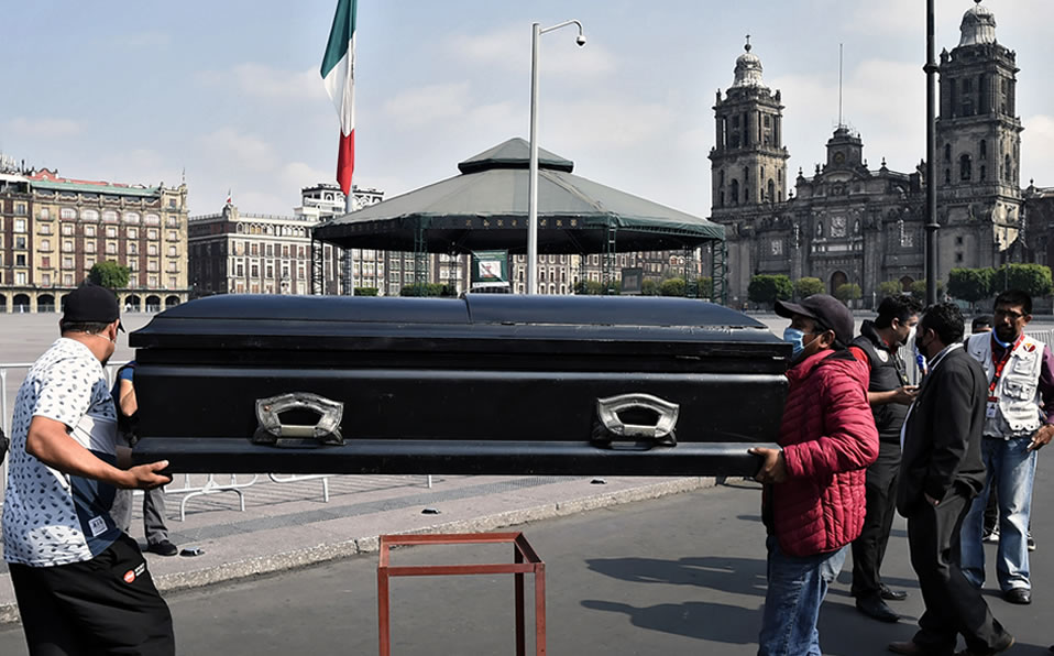 México está en lo más alto de la emergencia sanitaria. (AFP)