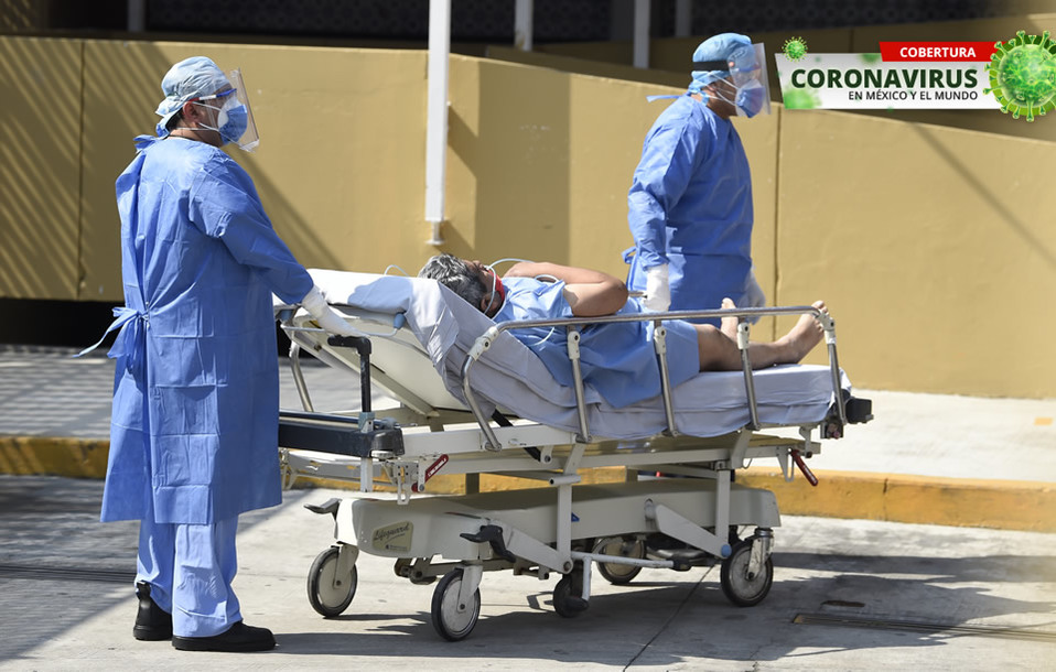 Coronavirus en México. Muertes y casos positivos 15 de mayo