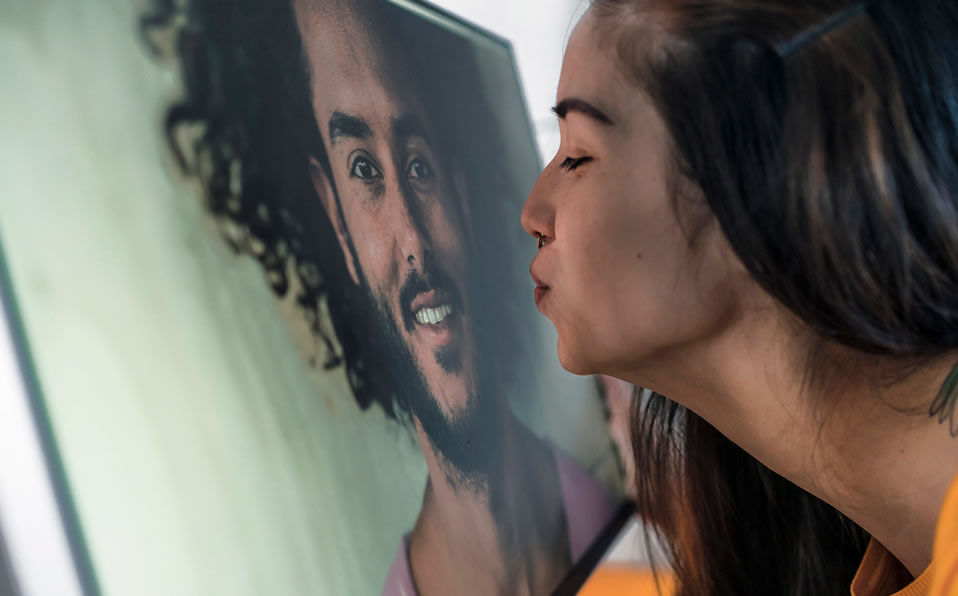 El amor, con su sana distancia.