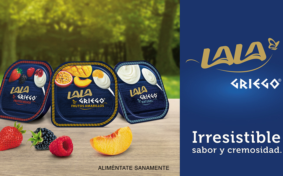 Prueba el Yoghurt Lala Griego Mediotiempo
