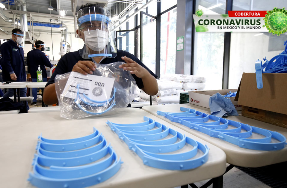 Coronavirus en México. Muertes y casos positivos 16 de mayo