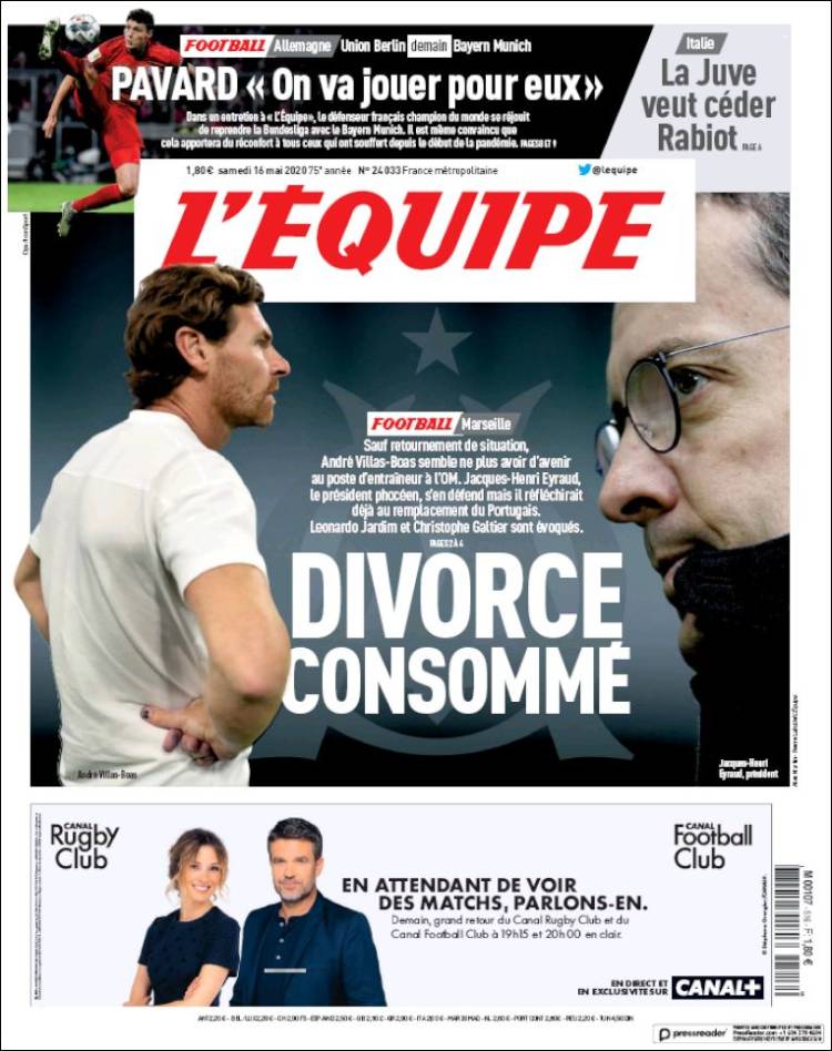 Diario L’Equipe, Francia