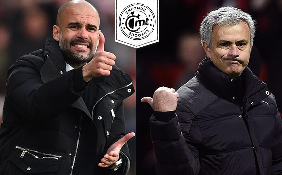Guardiola y Morinho protagonizan una vieja rivalidad. (Foto: AFP)