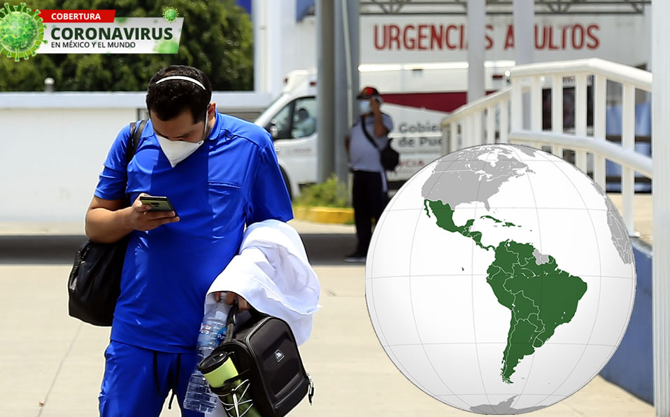 Mientras en Europa la curva epidemiológica ya se aplanó, en Latinoamérica no cede. (Milenio)