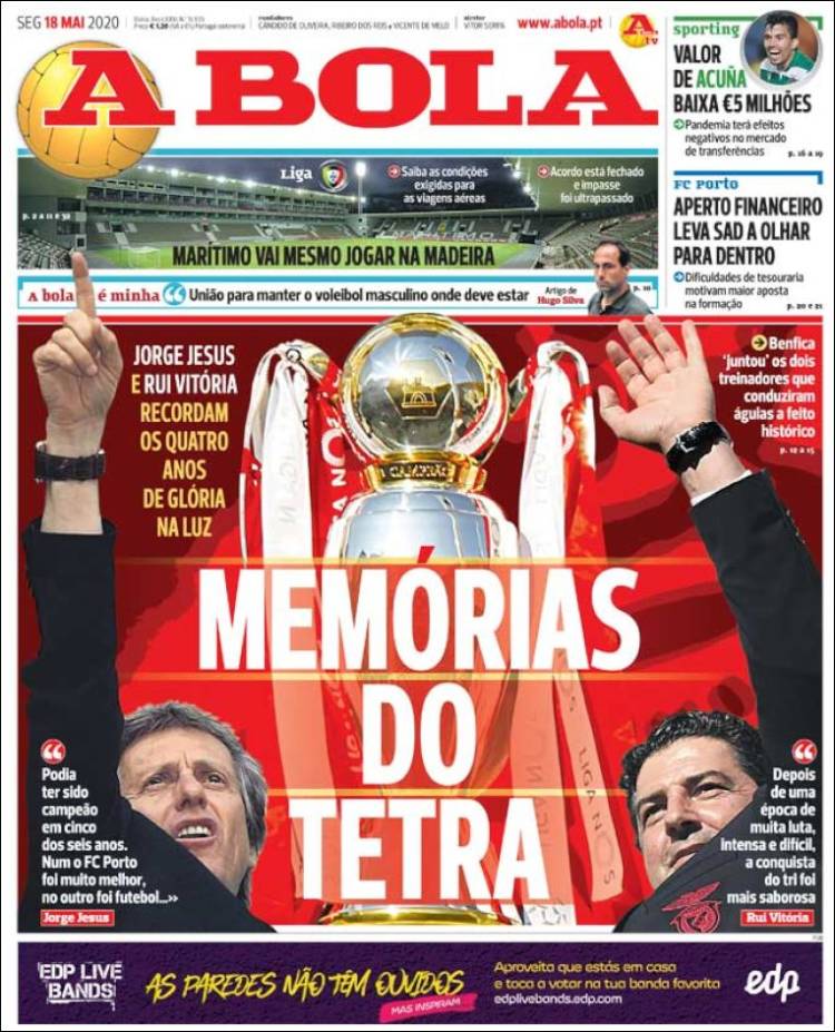 Diario A Bola, Portugal