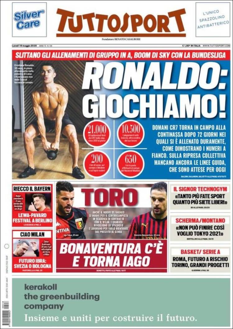 Diario TuttoSport, Italia