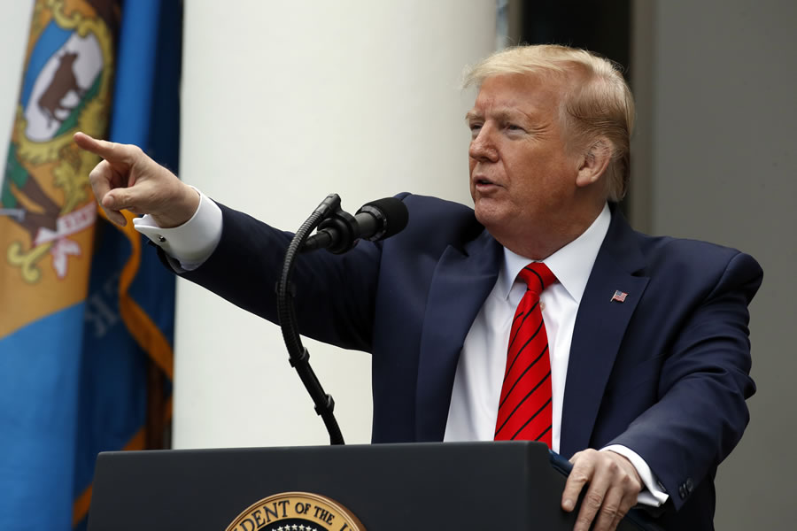 Donald Trump utiliza medicamento no probado para prevenir el covid-19. (Foto: AP)