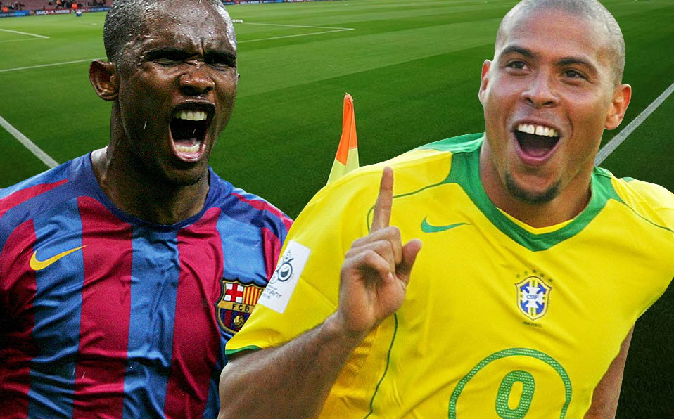 Samuel Eto'o catalogó a Ronaldo como "el mejor delantero de todos los tiempos". (Footy Renders)