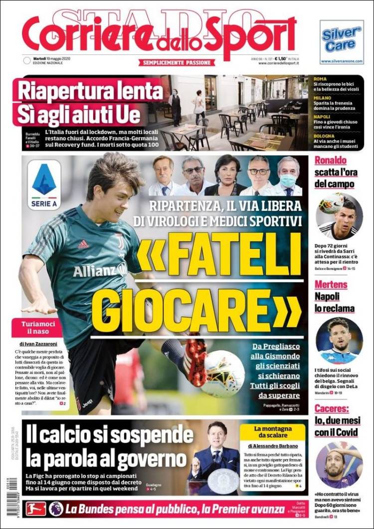 Diario Corriere dello Sport, Italia